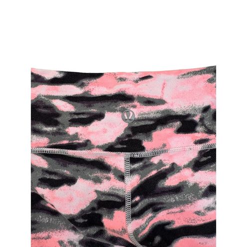 Lululemon Wunder Under Leggings in Wamo Camo Barely Pink Denim Luon Size 6  - $44 - From Veronika