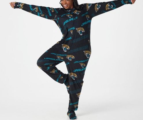 NFL Keystone Unisex Union Suit Pajama Black Size L - $18 - From jello