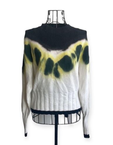 Cashmere By Brodie Whisper By Brodie tie dye silk blend sweater