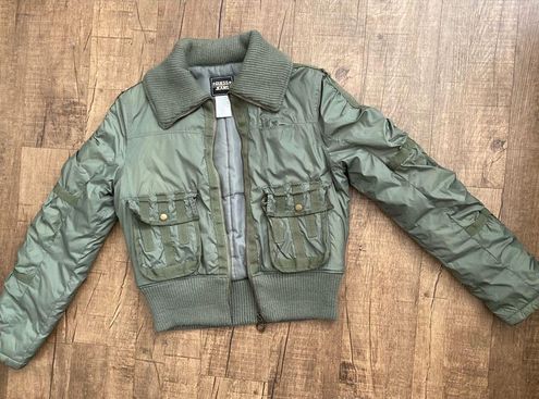 guess army jacket