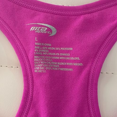 MTA Sport Women's MTA sports Bra. LATH035 Size L - $11 New With