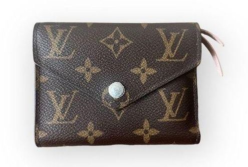 Louis Vuitton Victorine Wallet Monogram Vivienne Wisteria Pink in Coated  Canvas with Gold-tone - US