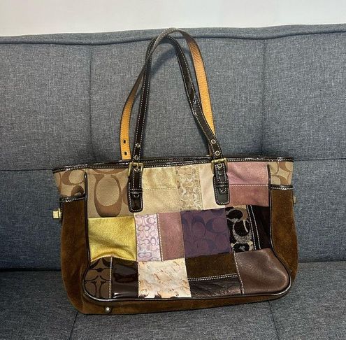 Buy Vintage Coach Patchwork Hobo Bag Online in India - Etsy