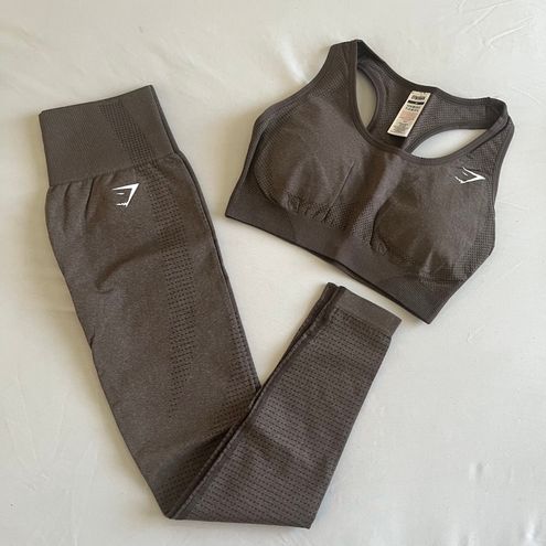 Gymshark Brown Marl Vital Seamless