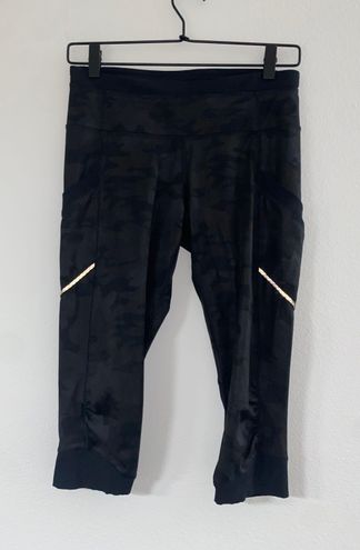 Lululemon Run For Fun Crop *Full-On Luxtreme - Savasana Camo 20cm