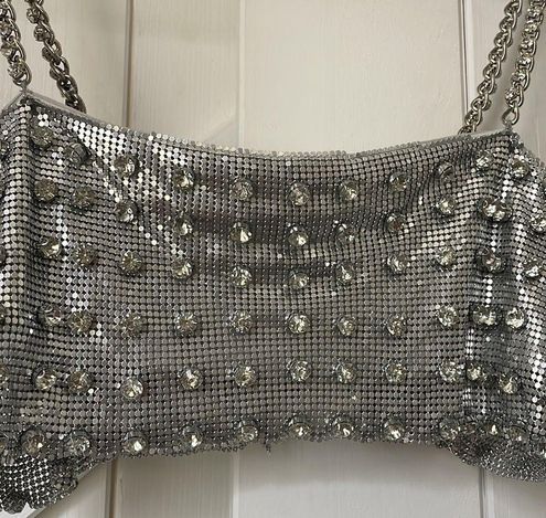 Kauren Embellished Chainmail Top