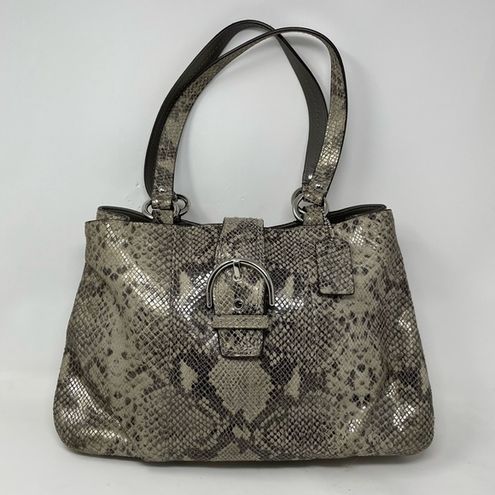 REVIEW Coach May Shoulder Bag in Wine with Snakeskin Detail | Mod Shots -  YouTube