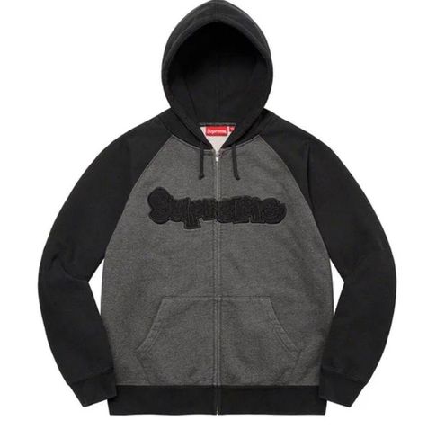 Supreme Gonz Appliqué Zip Up Hooded Sweatshirt “black” Black