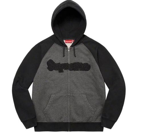 Supreme Gonz Appliqué Zip Up Hooded Sweatshirt “black” Black Size