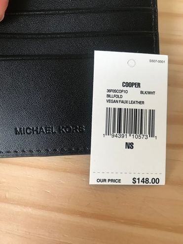 Michael Kors Cooper Billfold Vegan Faux Leather Wallet