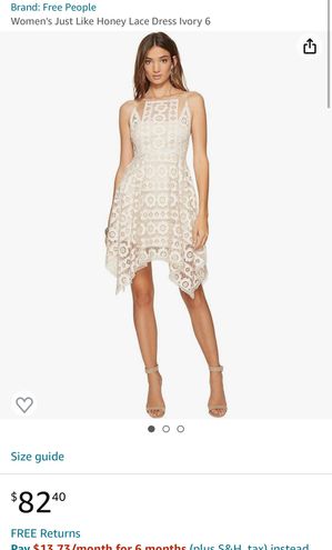 Free People Just Like Honey Lace Dress