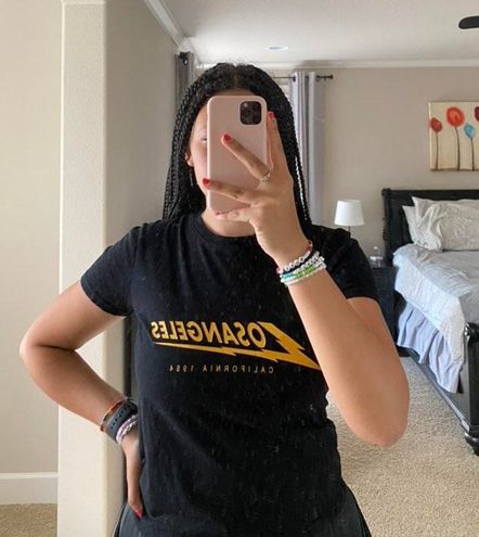 Brandy Melville Los Angeles Crop Top Black 13 27 Off Retail From Marlie Brandy Melville Los Angeles Crop Top Black 13 27 Off Retail From Marlie