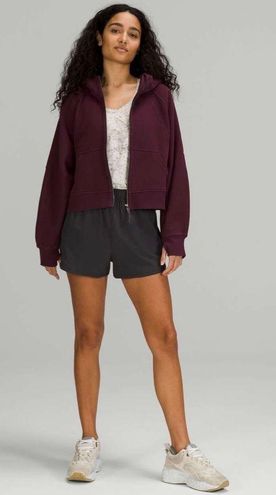 Lululemon Scuba Oversized Full-Zip Hoodie In Cassis Purple Size XS