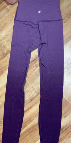 Ombré purple align lululemon.  Lululemon, Clothes design, Ombre