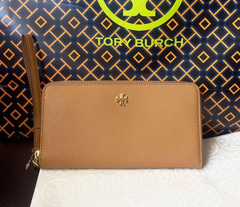 Tory Burch Bags | Tory Burch Emerson Zip Continental Wallet | Color: Black | Size: Os | Dysngirl's Closet