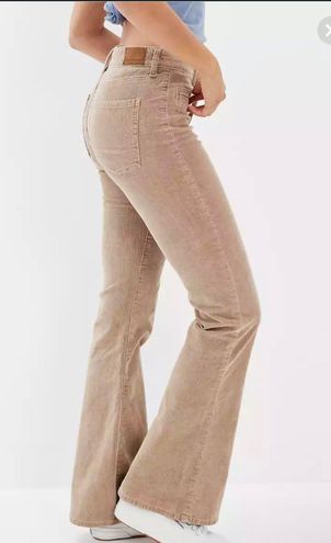 AE Stretch Corduroy Super High-Waisted Flare Pant