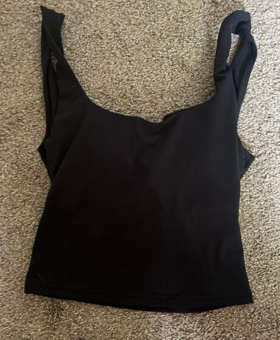 Fabletics Oasis Twist Built In Bra Tank Black - $15 (76% Off Retail) - From  Kait