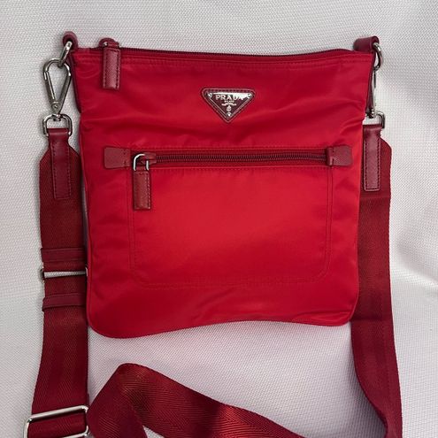 PRADA TESSUTO MINI CROSSBODY BAG EUC!