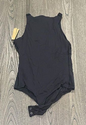 FITS EVERYBODY HIGH NECK BODYSUIT, ONYX