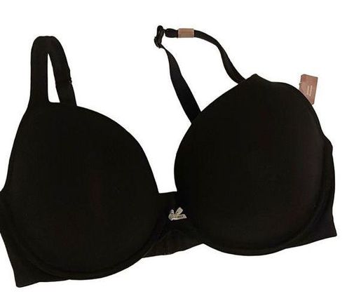 Cacique Womens Boost Plunge Bra Full Coverage Underwire Black Size 40DDD  NWT - $23 New With Tags - From Susan