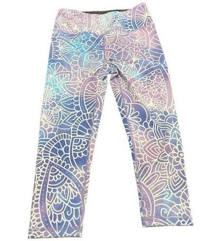 KALI Miami fitwear Mandala pastel Ombre activewear crop Size