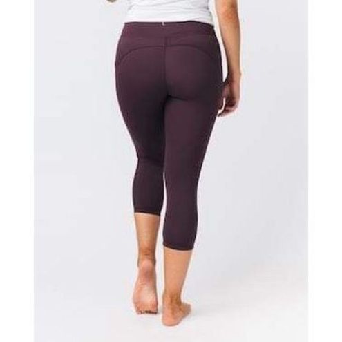 Zyia Pocket Brilliant Hi-rise Capri Purple Size M - $35 - From Mayra