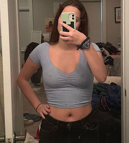 Brandy Melville Top Blue - $10 (50% Off Retail) - From Brooke