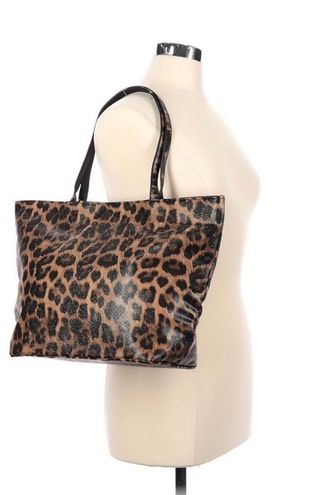 Chicos leopard store tote