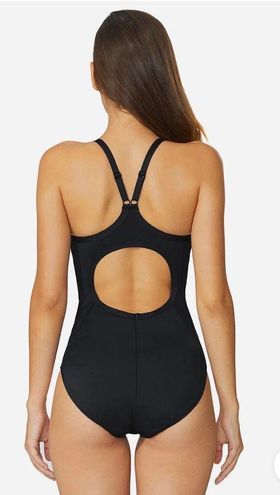 Laureate Open Back One-Piece Swimsuit