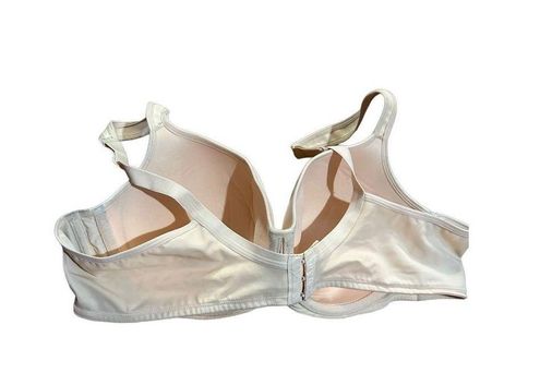 Cacique womens ivory satin lightly lined Balconette bra sz 46B - $25 - From  Heather