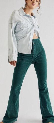 Free People Jayde Corduroy Flare Jeans