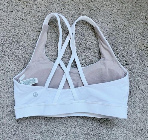 Lululemon Energy Bra White Size 6 - $32 - From Haley