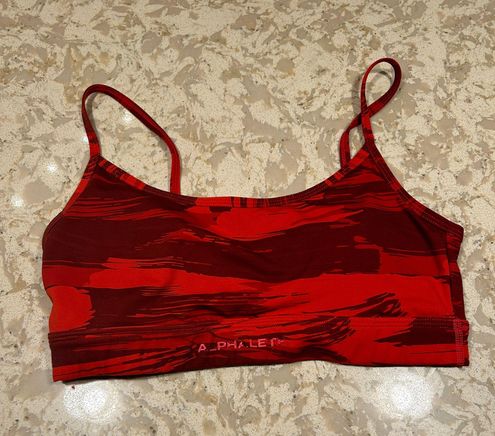 Alphalete Sports Bra Red - $30 - From Thriftin