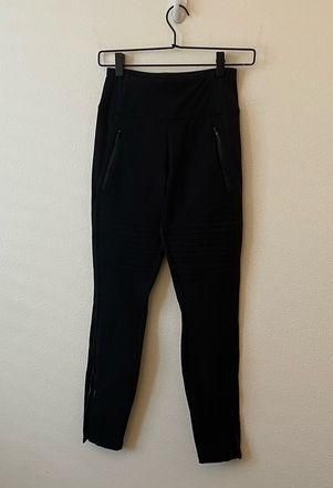 Athleta Headlands Hybrid Moto Tight Black Neutral Athletic Pants Size 0P -  $35 - From Kate