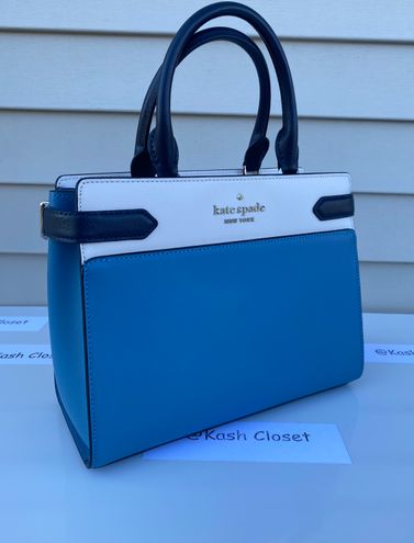 Kate Spade Staci Colorblock Medium Satchel Frosted Spearmint Multi