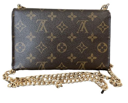 Louis Vuitton Monogram Pochette Passeport Vintage Trifold Wallet WOC Brown  - $380 (70% Off Retail) - From Ella