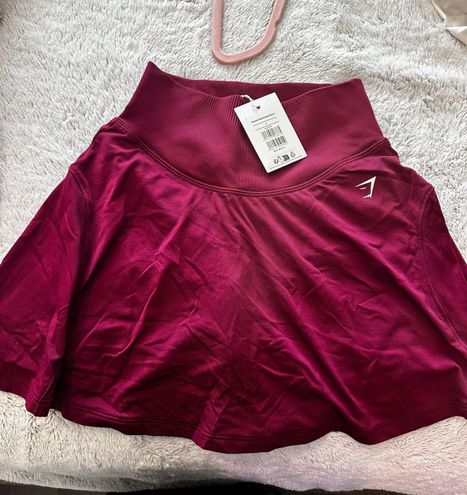 Gymshark Sweat Seamless Skort Red - $45 (19% Off Retail) New With