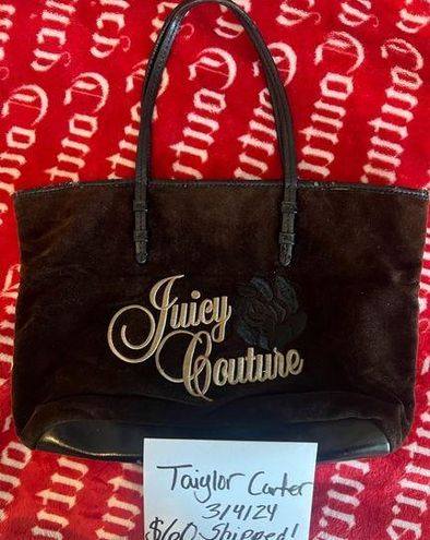 Rare Juicy Couture vintage Y2K leather barrel handbag | Vinted