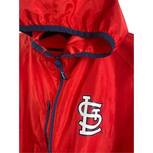 St. Louis Cardinals full zipper light weight jacket - rain/windbreaker Size  XL - $19 - From Lynne