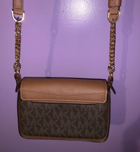 MICHAEL Michael Kors Sylvia Small Flap Messenger in Brown