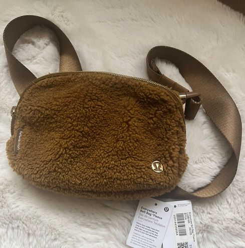 lululemon belt bag brown sherpa｜TikTok Search