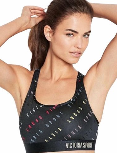 Victoria Sport The Player By Victoria Secret Racerback Sports Bra- Medium