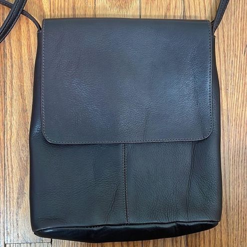 Leather Flap Over-Shoulder Bag - Le Donne Leather