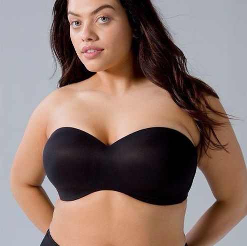 Soma Enbliss Wireless Stay Put Multi-way Strapless Bra In Brown