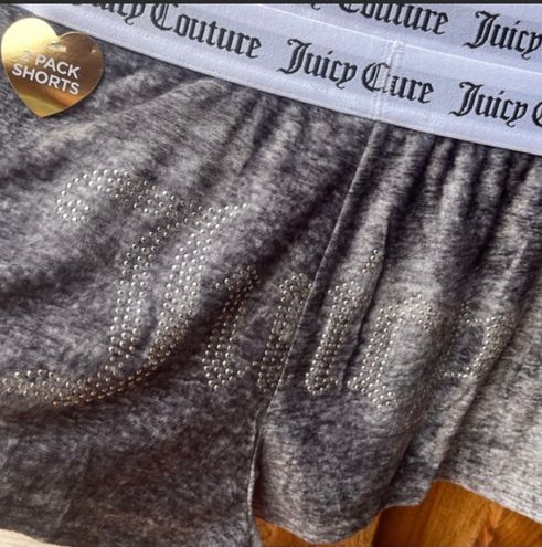 Juicy Couture 2PCK Velour Sleep Shorts Pink Size XL - $45 New