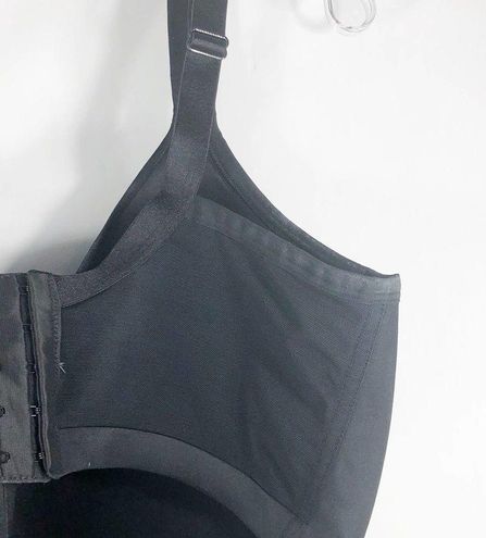 Cacique 40F Bra Black No Wire Stretch Plus Size Lane Bryant Adjustable 39 -  $23 - From Bailey