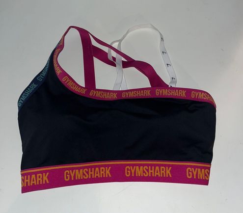 Gymshark Strappy One Shoulder Bra Black Size M - $26 - From Cora