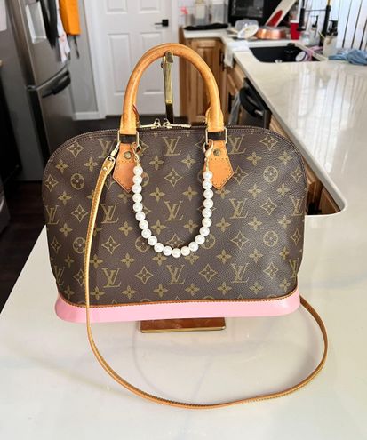 Custom Painted Louis Vuitton Alma