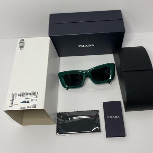 Sunglasses Prada PR 13 ZS 16D5S0 Green Marble 