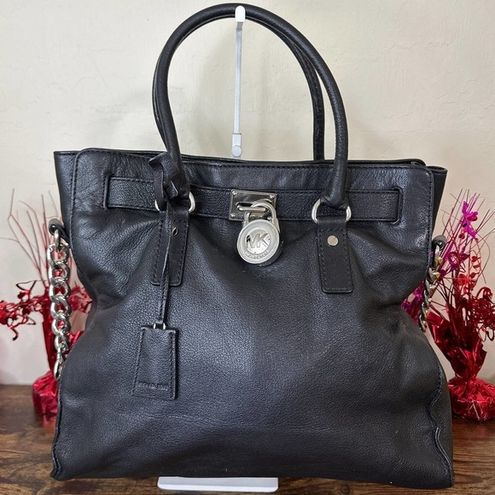 Michael kors black Hamilton bag